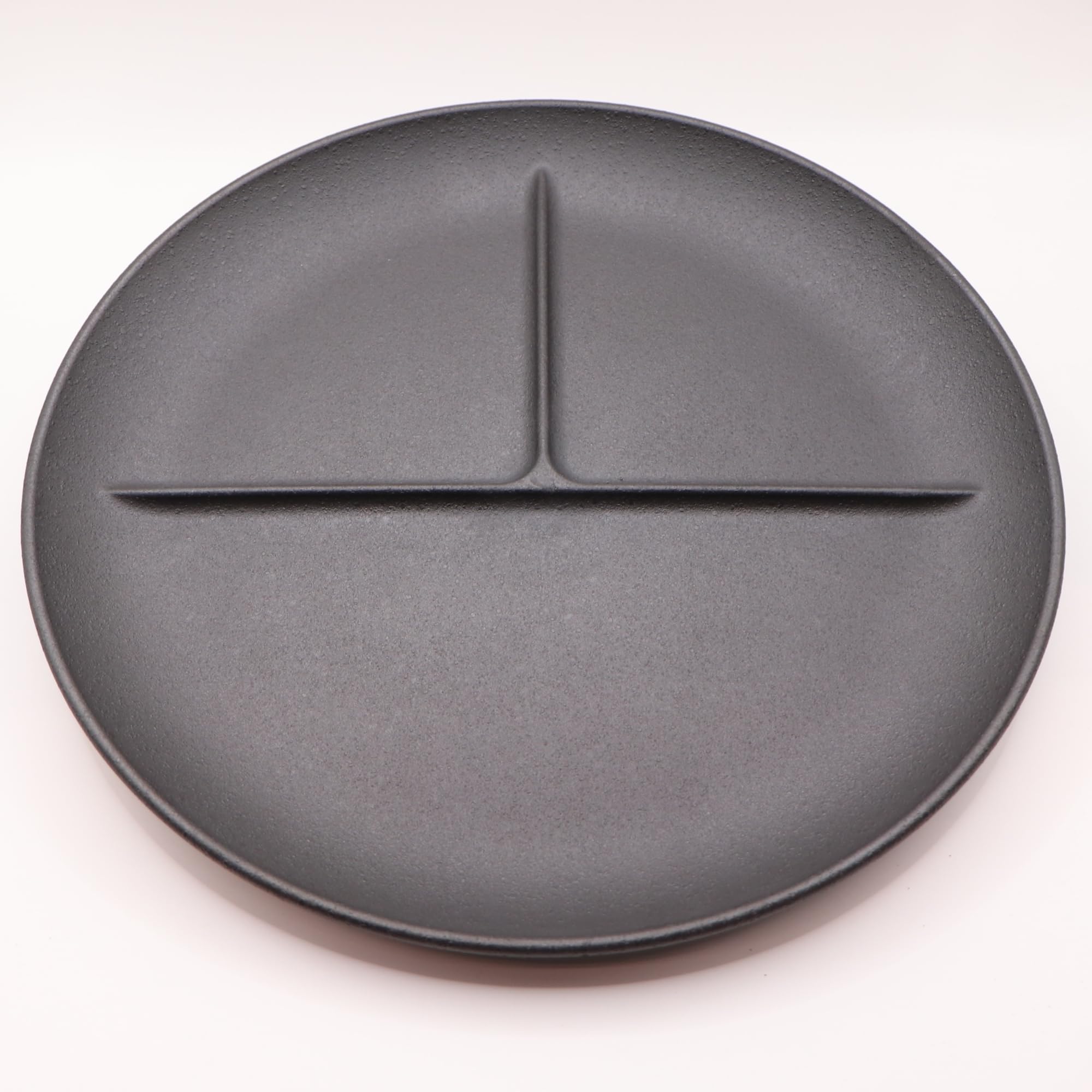Amazon.co.jp: 【ware hendey】 プレーン皿24cm3仕切り 割れない皿
